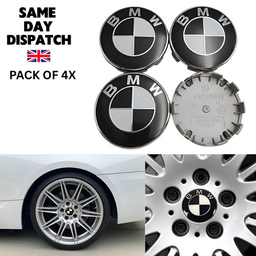 Set black bmw - black, wheel