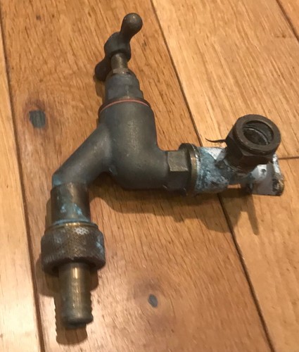 Vintage solid brass garden - brass,