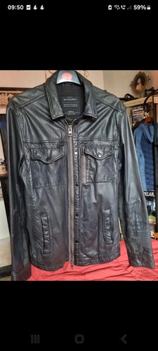 Mens all saints leather - saints,