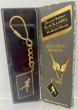 Johnnie Walker Black Label Old Scotch Whisky Exclusive Keyring New Vintage