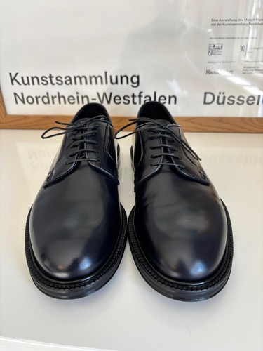 Pal zileri navy blue - pal, leather