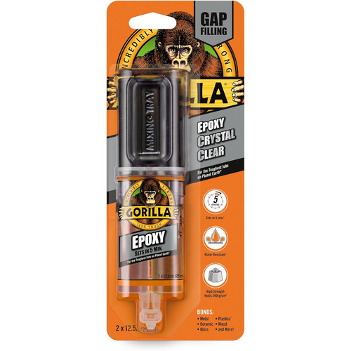 Gorilla epoxy glue incredibly - glue,