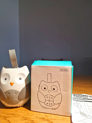 Portable owl white - portable,