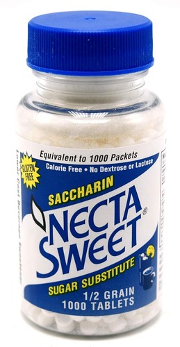 Necta sweet saccharin sugar - sweet,