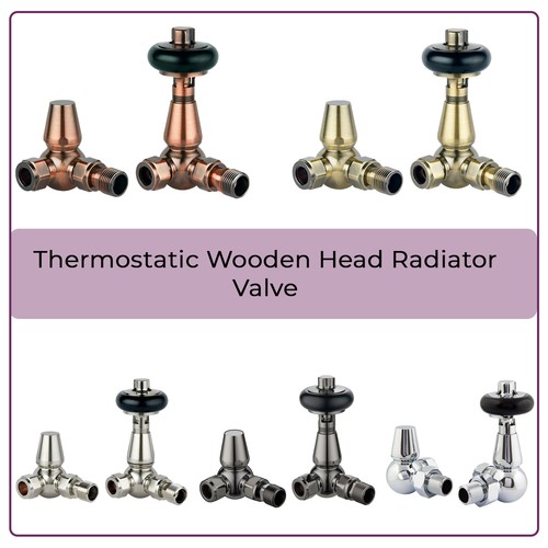 Antique brass trv thermostatic - trv,
