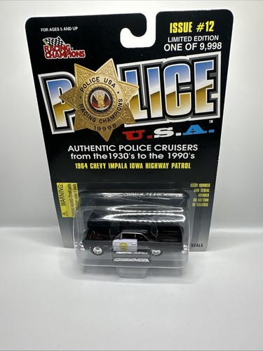 Iowa highway patrol car - patrol,
