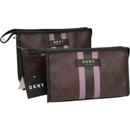 Dkny logo zip pouch - zip,