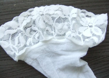Job Lot 20 pairs x White lace