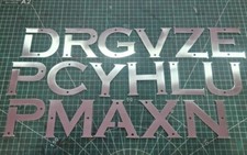 Copperplate Gothic Stainless