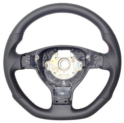 Leather steering wheel - leather, to