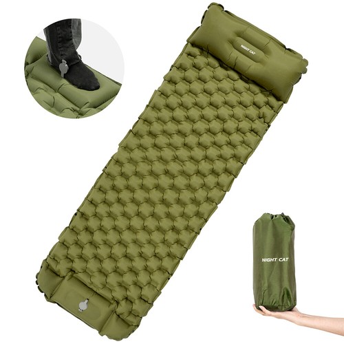 Self inflating mattress double - inflating,