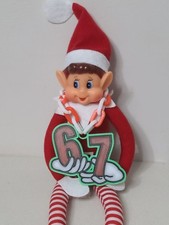 Elf on Shelf accessory six Seven 67 necklace Brainrot naughty elf 6 7 WORLDWIDE