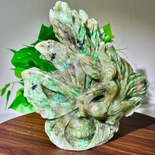 4.27LB Natural sleeve jade handmade carving - rare collectibles