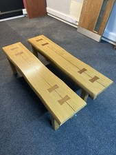 Pair of Handmade Solid Pine