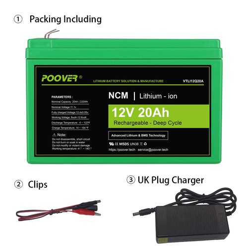 Scooter battery 12v 20ah - battery,
