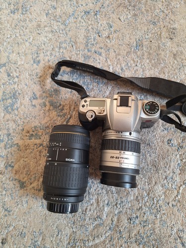 Pentax 35mm film slr - pentax, mz-7