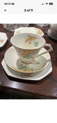 Paragon vintage tea cup - vintage, saucer
