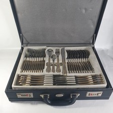 Solingen Germany Willheim Edelstahl Rostfrei 72 Piece Canteen Cutlery Serves 12