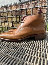 Jeffery West Tan Leather