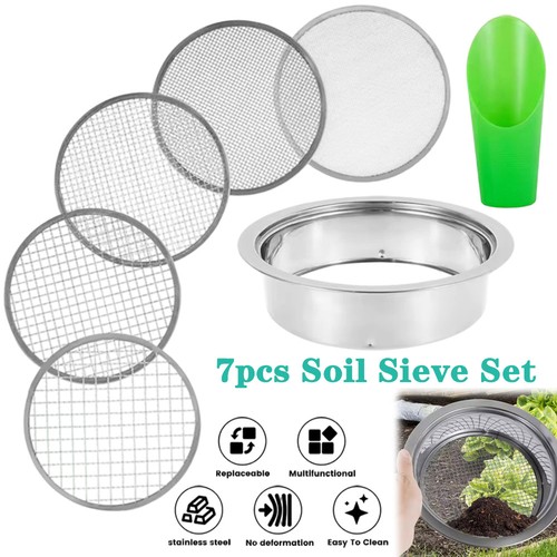Soil sifter stainless - soil, steel