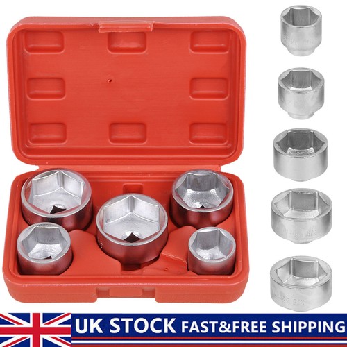 5pcs set oil filter - filter, cap