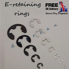 1.2mm - 15mm EXTERNAL E-CLIPS