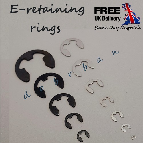 2mm 15mm external e clips - 15mm, e-clips
