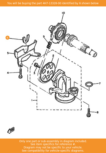 Yamaha grommet gear cover - grommet,,