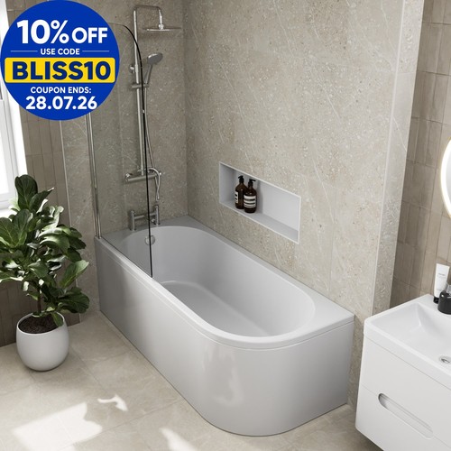 Shaped shower bath - j,