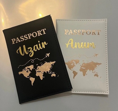 Personalised passport holder - personalised,