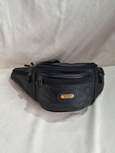 Vintage bolon black leather - bolon,