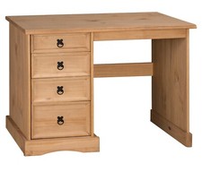 Corona Solid Pine Bedroom Furniture Bed Bedside Chest Drawers Wardrobes Desk