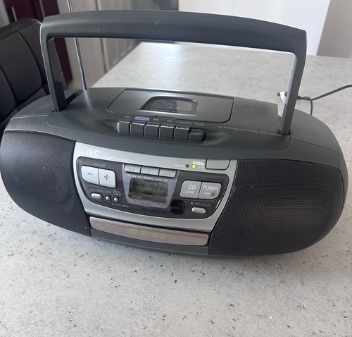 Jvc qs22 portable radio - jvc, cd,