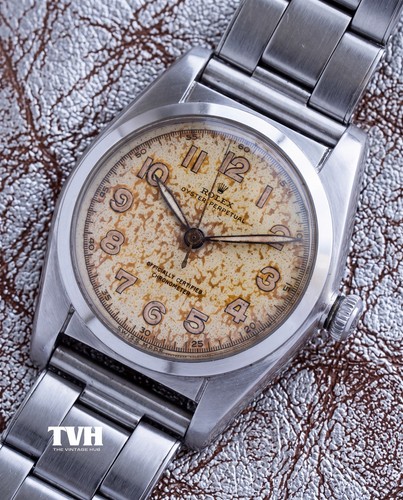 1948 rolex bubbleback tropical - 1948,