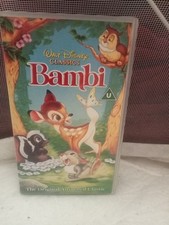 VHS Video Disney's Bambi