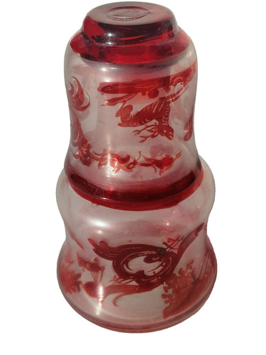 Antique carafe czech bohemian - antique,