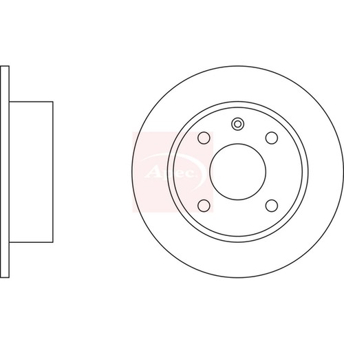 Brake discs solid - discs,
