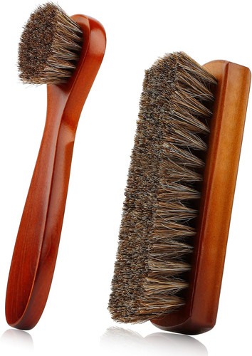 Shoe brush cleaning - shoe,