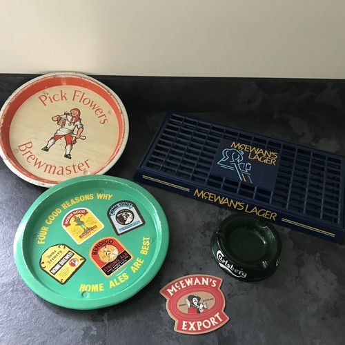 Beer bar trays - bar, trays,