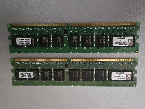 2x2gb ddr2 kingston ram used - kingston,
