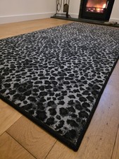 Leopard Print Wilton Rug