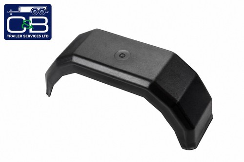 Single axle pvc mudguard - pvc, 8"