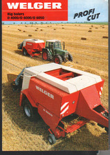 WELGER D 4000/D 6000/D 6050