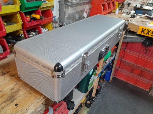 Aluminium flight case - aluminium,