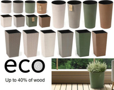 Tall Round and Square Planters