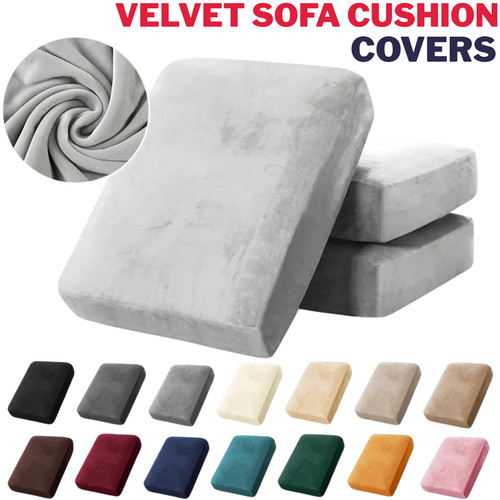 Sofa seat covers velvet seater - seat,