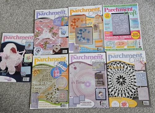 Parchment craft magazines - parchment,