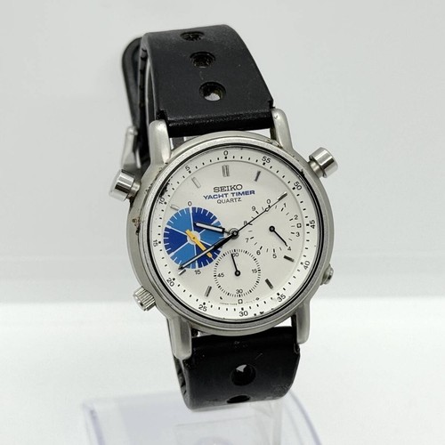 Seiko watch yacht timer - seiko,