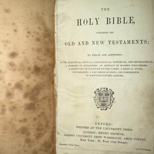 The holy bible old and - the, bible,