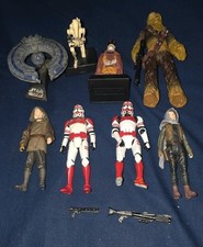 Star Wars Figures X8 X2 Clones With Accessories